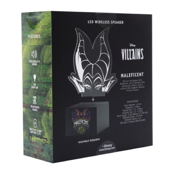 Disney Maleficent LED Bluetooth® Wireless Speaker - Picture 3 of 6